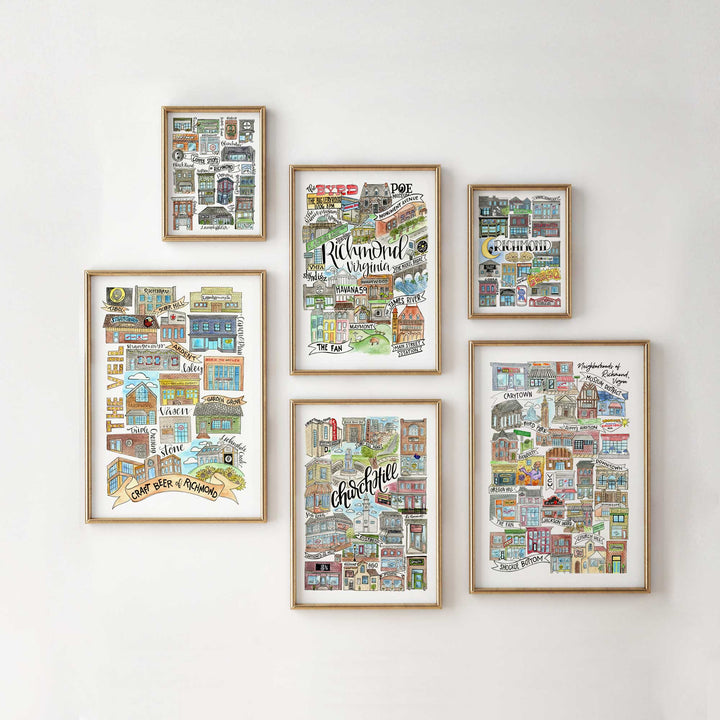 Richmond Classics I - Prints Print Mad Kitchen Co.
