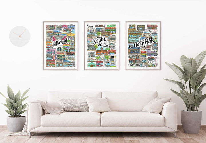 North Park I - Prints Print Mad Kitchen Co.