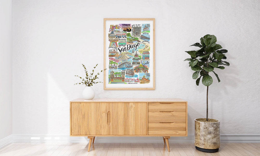 San Diego Classics - Prints Print Mad Kitchen Co.