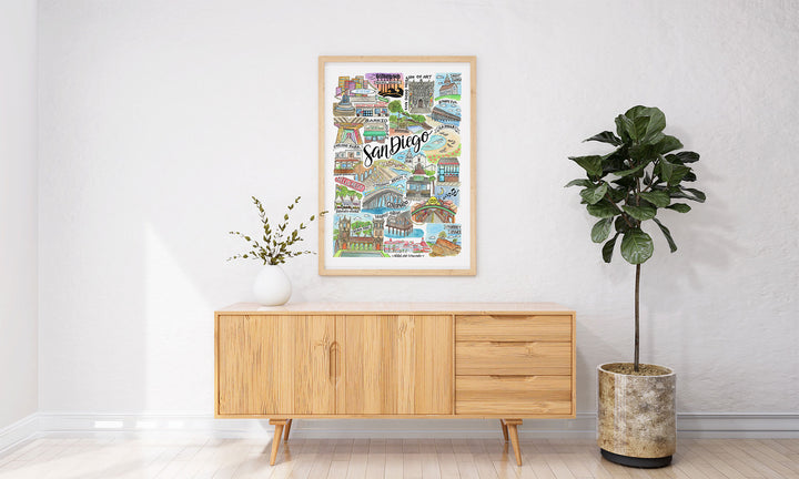 San Diego Classics - Prints Print Mad Kitchen Co.