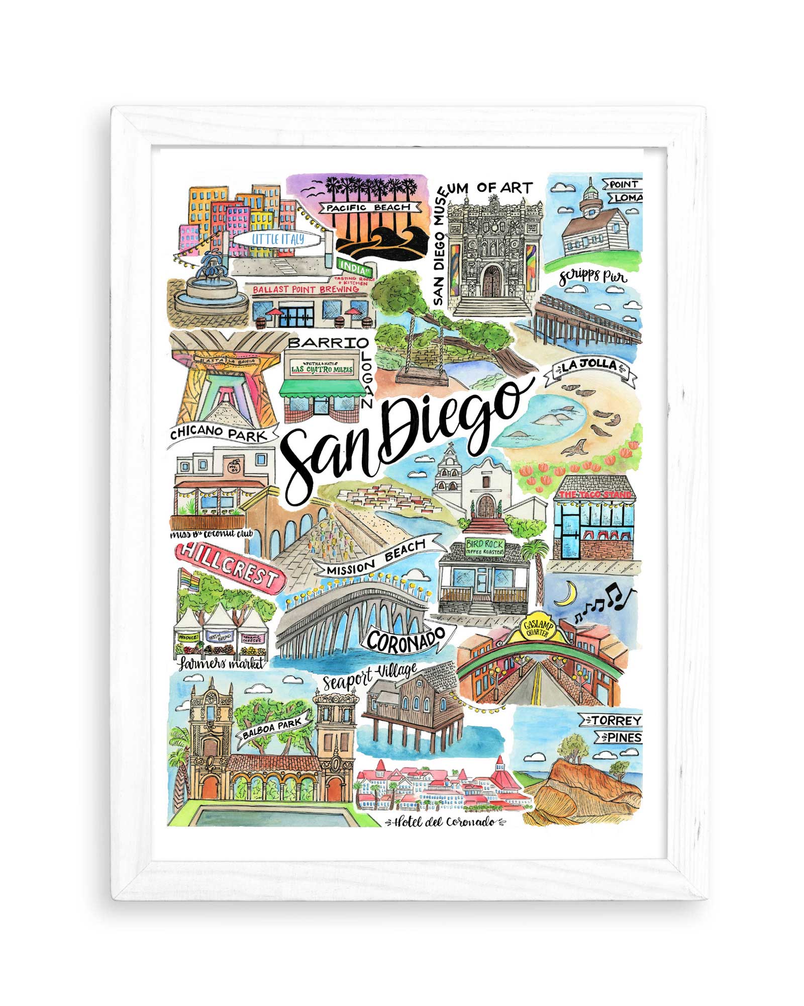 San Diego Classics - Prints – Mad Kitchen Co.