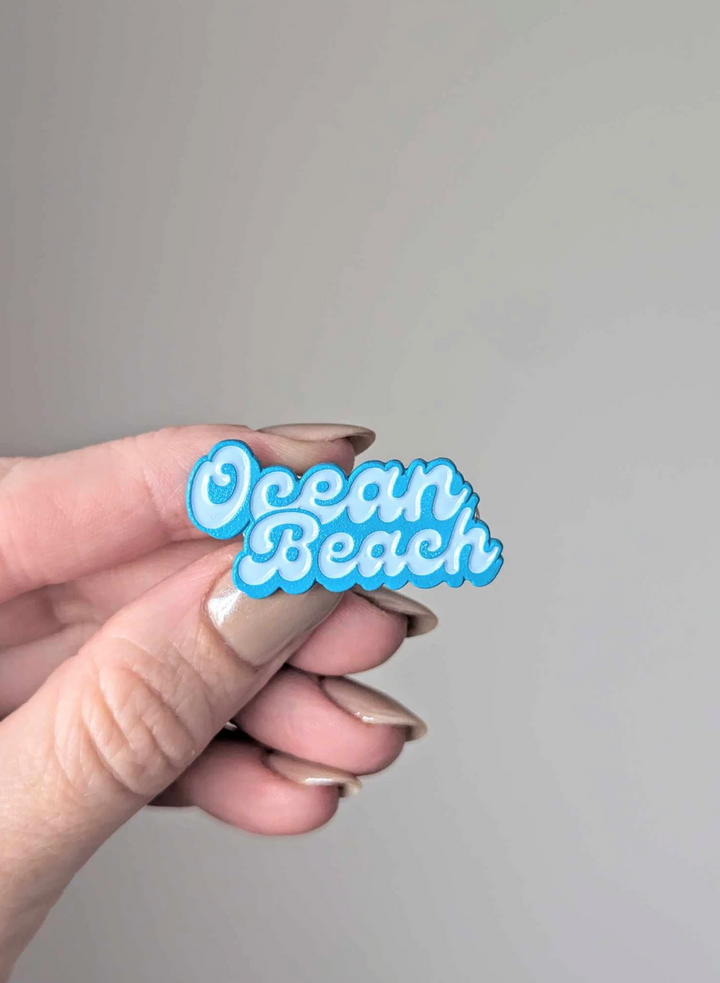 Ocean Beach - Enamel Pin Pin Mad Kitchen Co.