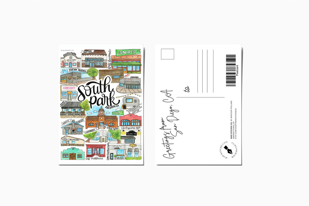 South Park - Postcard Postcard Mad Kitchen Co.