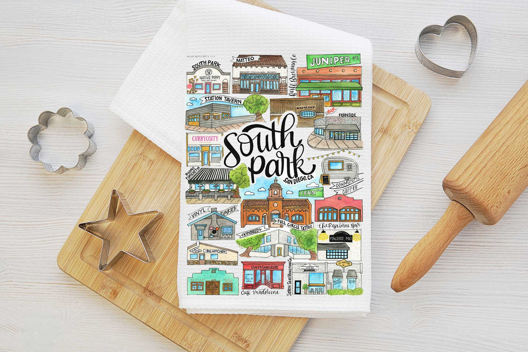 South Park - Tea Towel Tea Towel Mad Kitchen Co.