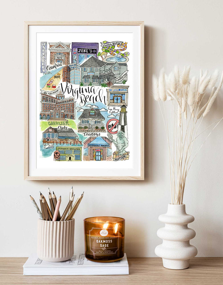 Virginia Beach - Prints Print Mad Kitchen Co.