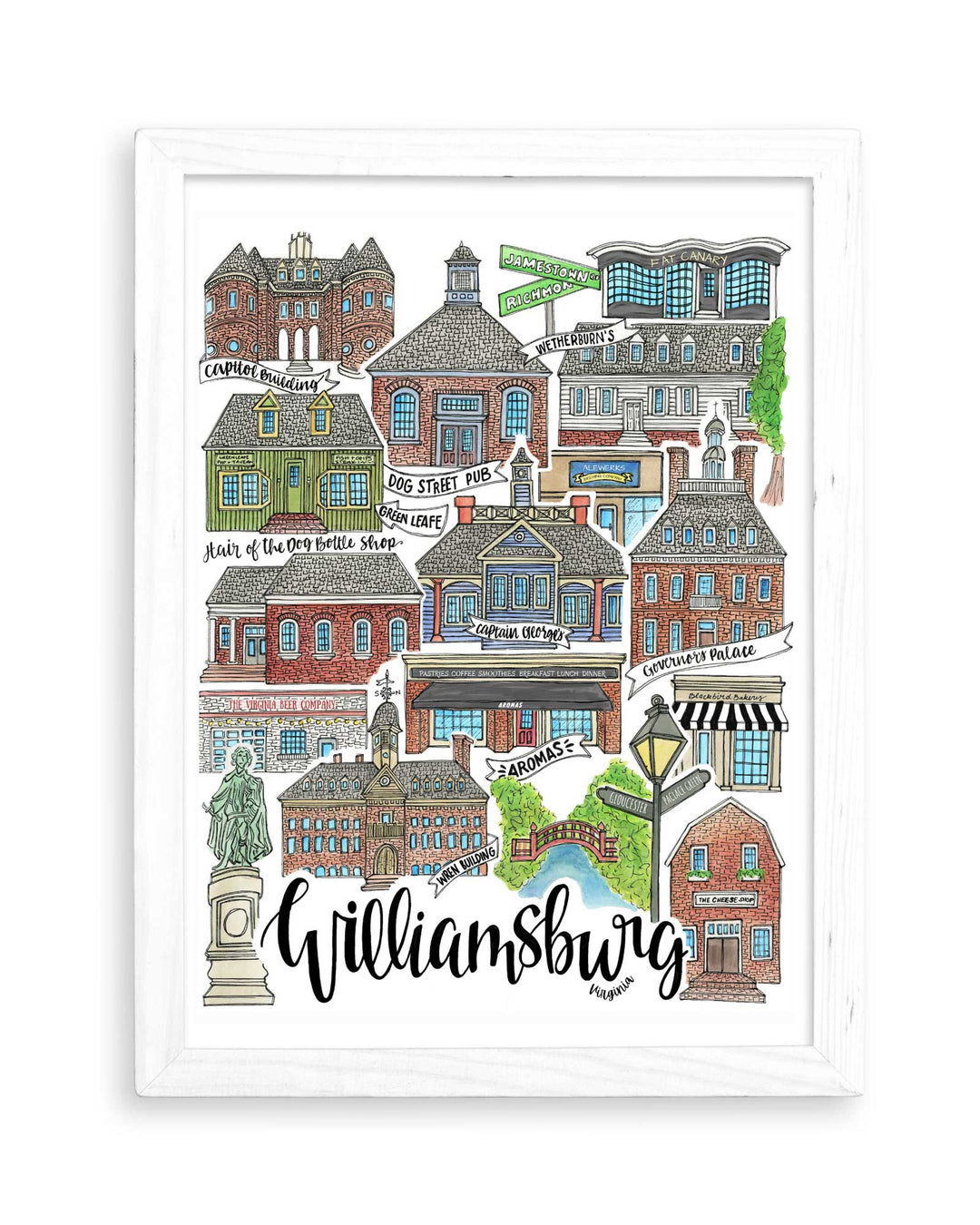 Williamsburg - Prints Print Mad Kitchen Co.